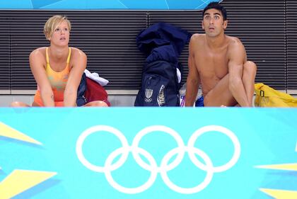 Federica Pellegrini e Filippo Magnini a Londra