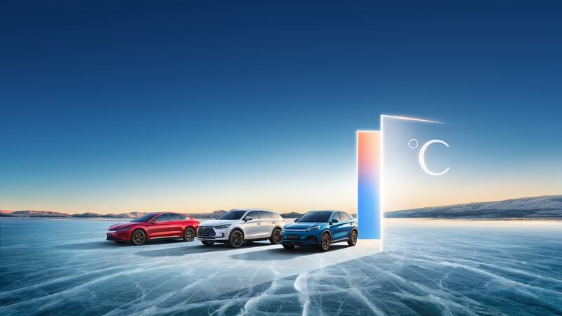 Gamma auto elettriche BYD