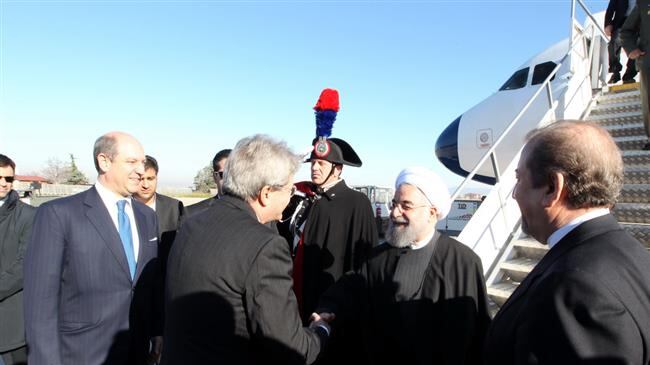 La prima volta di Rohani in Italia