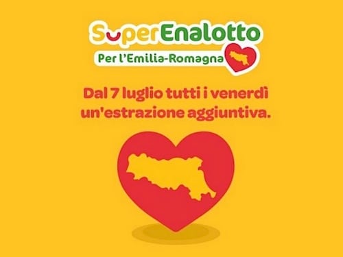 SuperEnalotto, da venerdì l'estrazione aggiuntiva a sostegno dell'Emilia Romagna