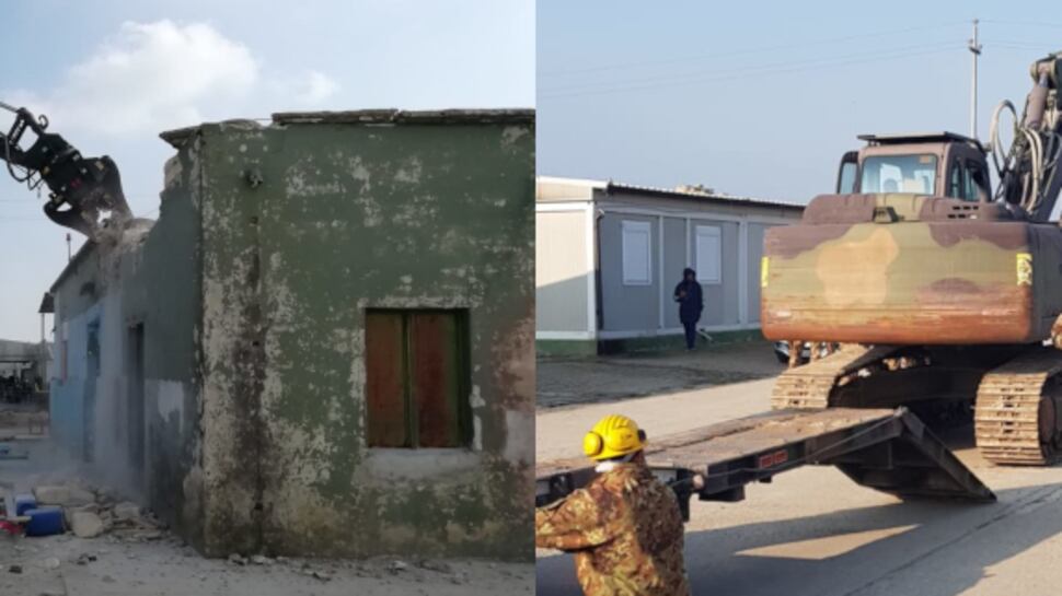 Foggia, ruspe a Borgo Mezzanone per abbattere il ghetto dei migranti