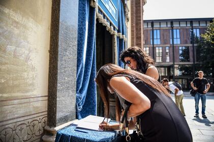 Legnano, i funerali di Bruno Gulotta 12