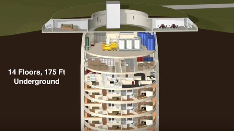 Un bunker extralusso dove dimorare dopo la fine del mondo