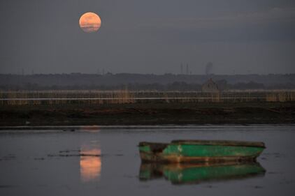 La Super Luna: le immagini suggestive dall'est della Francia  3