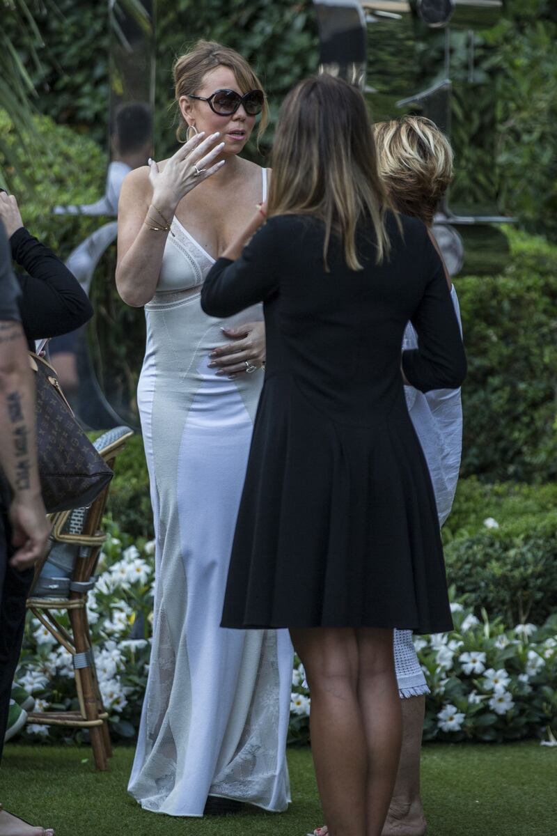 Mariah Carey, tutte le foto a Saint Tropez 12
