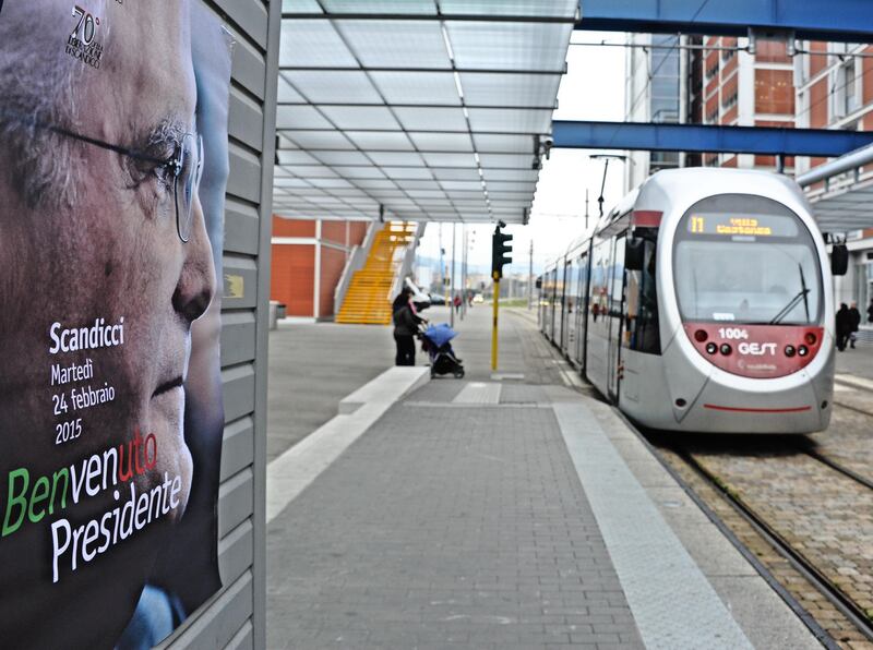 Mattarella va a Firenze in treno e tram 11