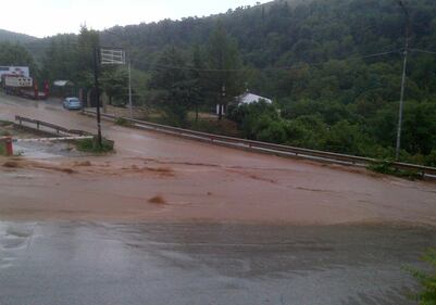 Gargano flagellato dal maltempo 1