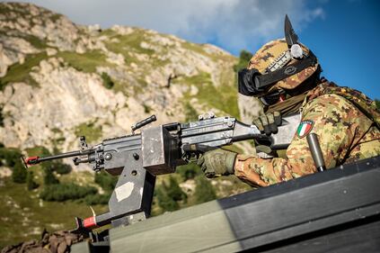 L'esercitazione Stella Alpina a Canazei 12