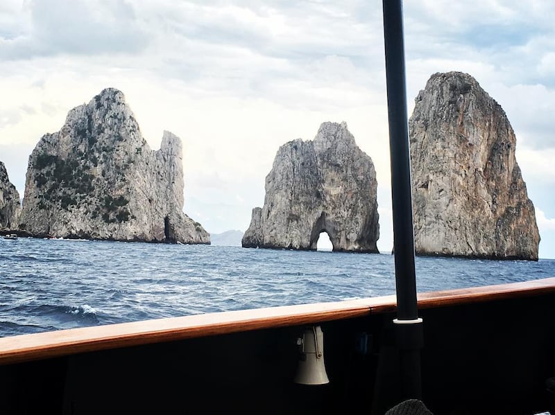 Claudia Galanti: tutte le foto "incriminate" della vacanza a Capri 5