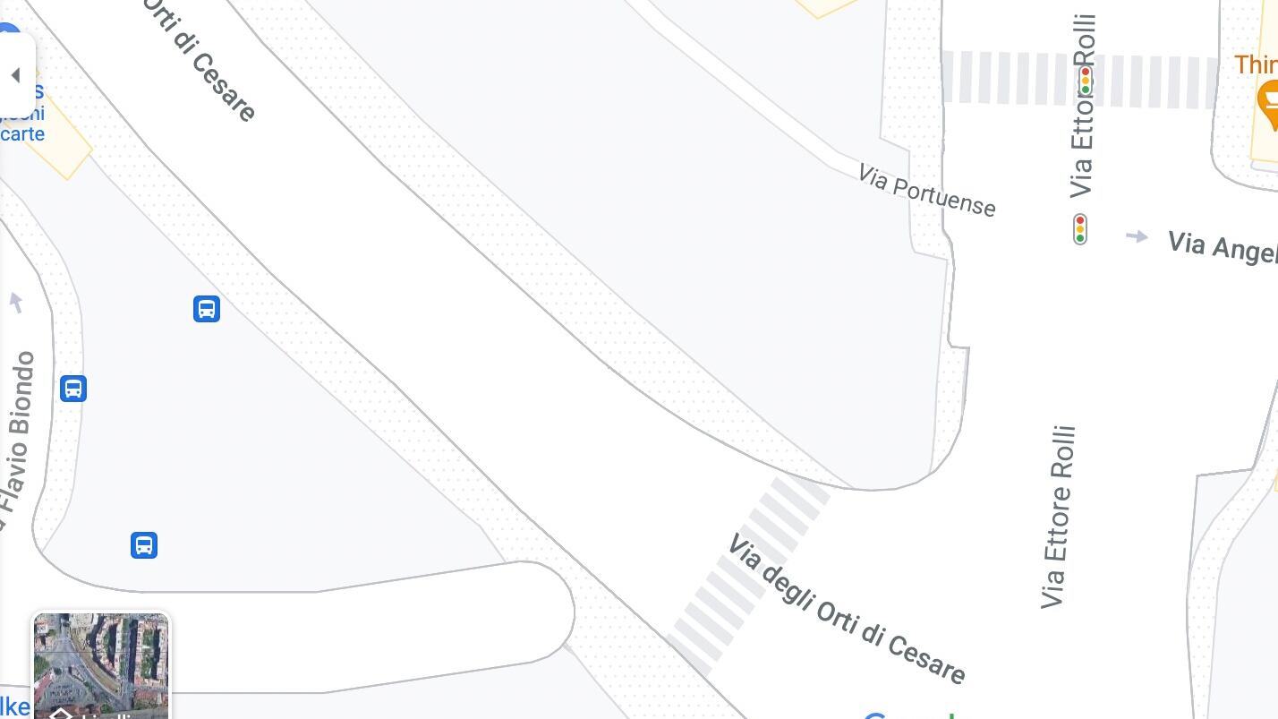 Google Maps con dettagli mai visti, si parte da Roma
