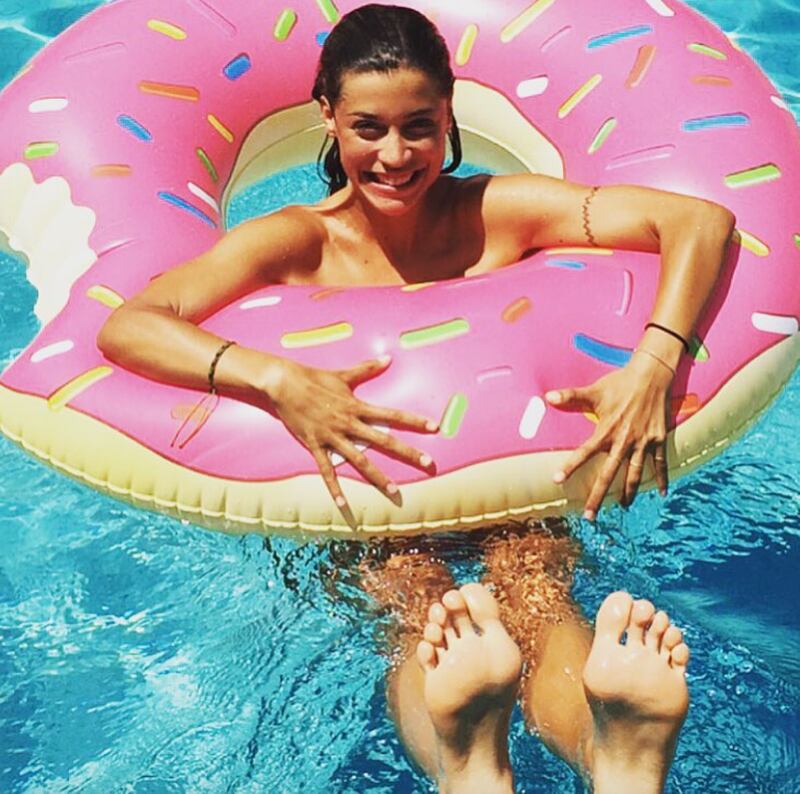 Ludovica Frasca hot al mare 5