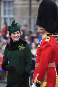 Kate Middleton in verde per San Patrizio 1