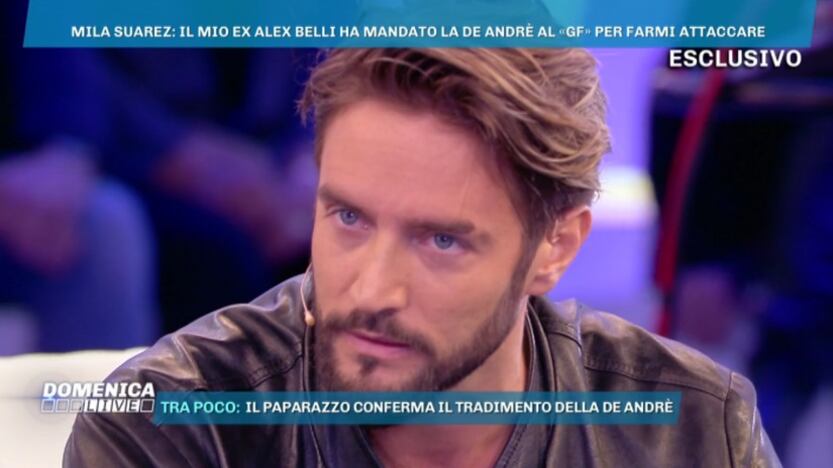 Alex Belli: "Giorgio Tambellini voleva lasciare Francesca De André"