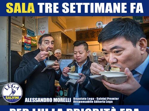 "Sala sa solo farsi selfie", "Idiota zero": pure a Milano è scontro Lega-Pd
