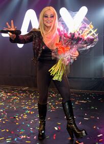 Anastacia nuda sulla copertina di Fault 26