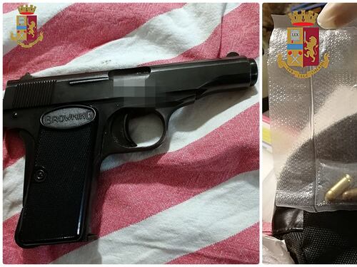 Sanremo: sparò con la pistola per festeggiare il Capodanno, arrestato