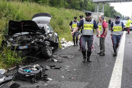 Buonanno, le foto dell'incidente mortale 11