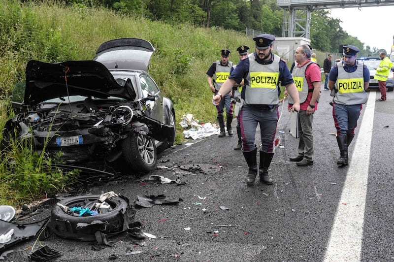 Buonanno, le foto dell'incidente mortale 11