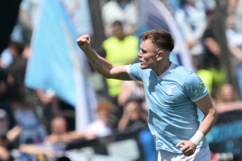 Patric gol Lazio Empoli