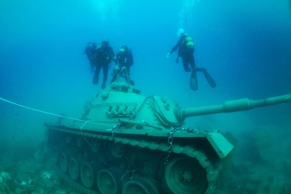 Carro armato sommerso davanti alla costa turca 9