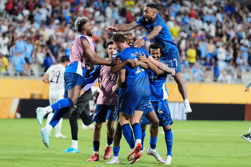 Man City Al Hilal celebrazione