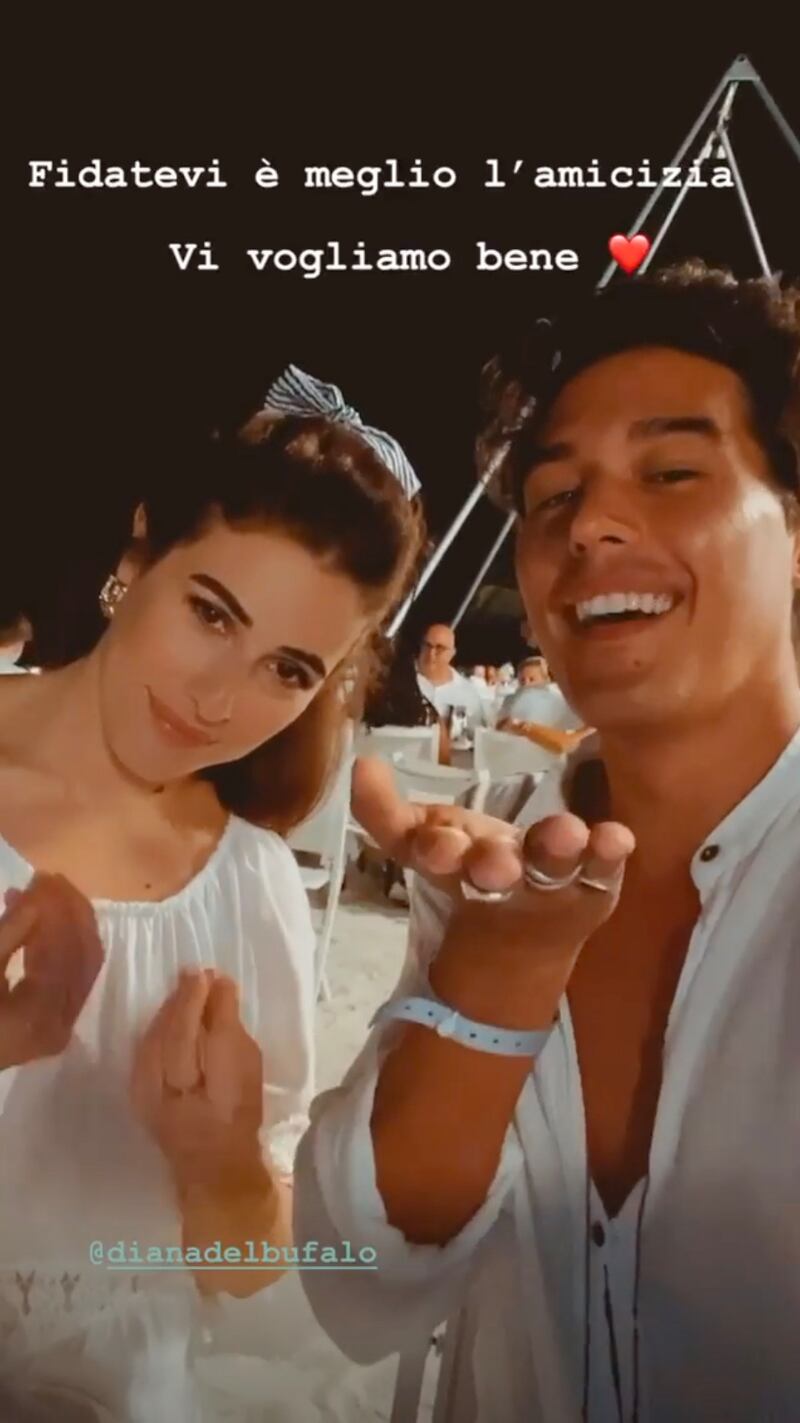 Diana Del Bufalo e Cristiano Caccamo: solo amici