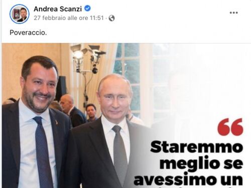 La figuraccia di Scanzi: "massacrato" dopo questa foto