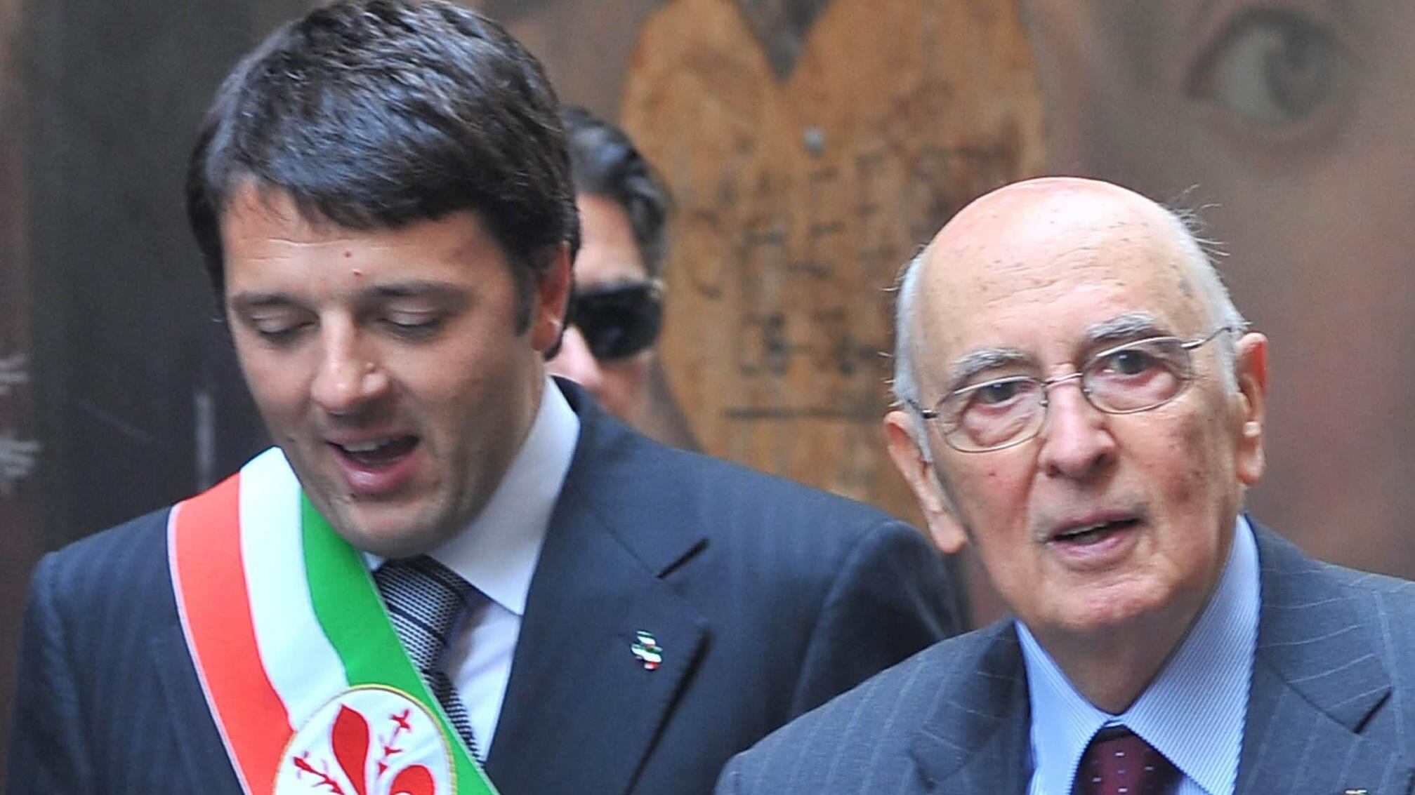 In segreto Napolitano tifa Renzi