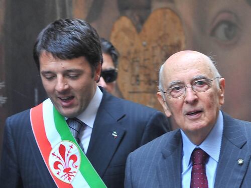 In segreto Napolitano tifa Renzi