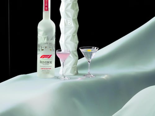 Un Rush Martini con “Belvedere”, la vodka da f1