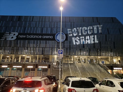 “Boycott Israel”. Il Blitz della Flotilla prima della gara di Conference dell’Atalanta