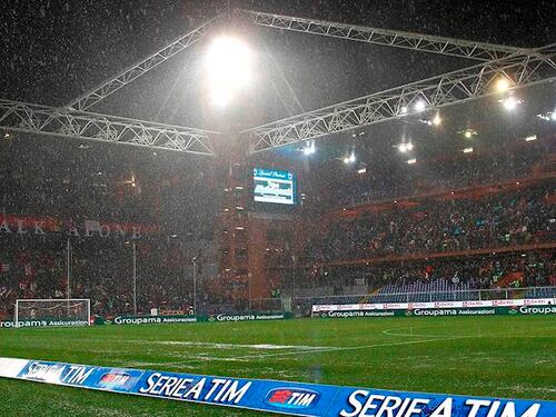 Allerta meteo a Genova: a rischio rinvio Samp-Torino
