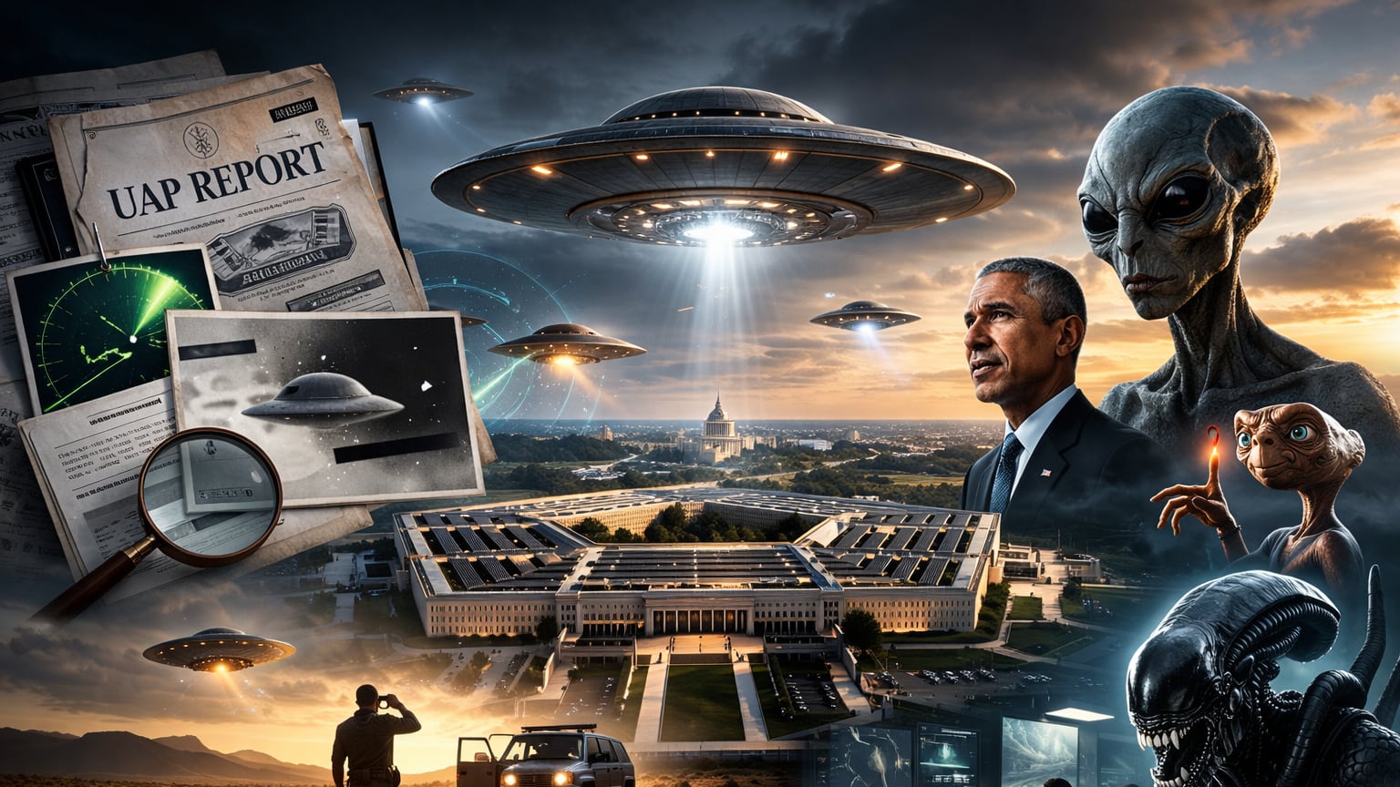Il rapporto UAP del Pentagono, Obama e gli alieni: facciamo chiarezza