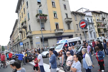 Esplosione in una palazzina a Milano 9