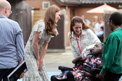 Kate Middleton, l'impegno coi bambini: foto 9