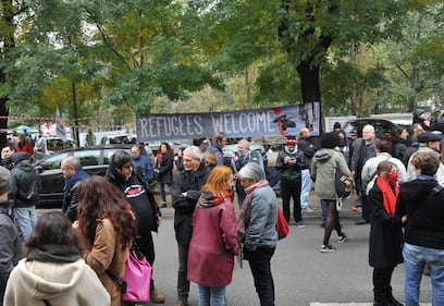 I centri sociali festeggiano coi migranti 7