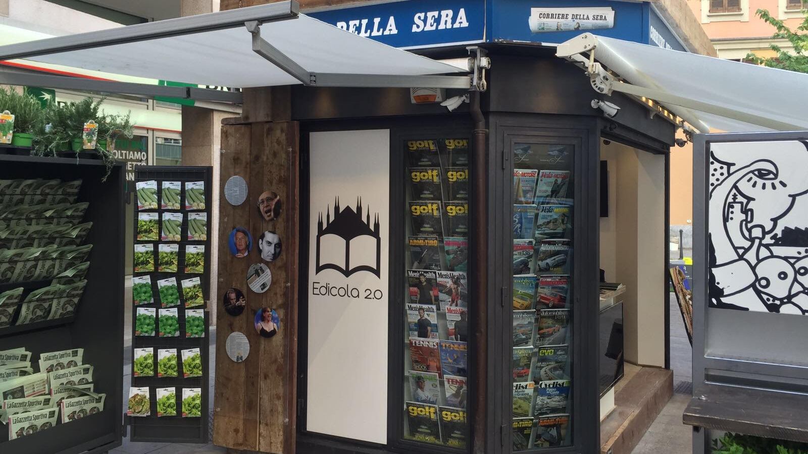 Al Fuorisalone c'è l'edicola 2.0