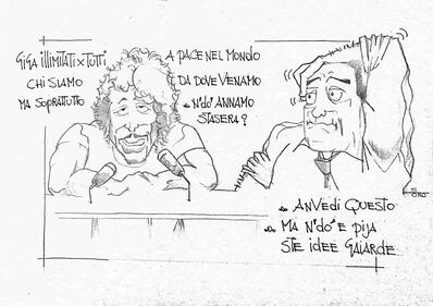 La vignetta del giorno: le sardine dettano agenda a Zingaretti 1