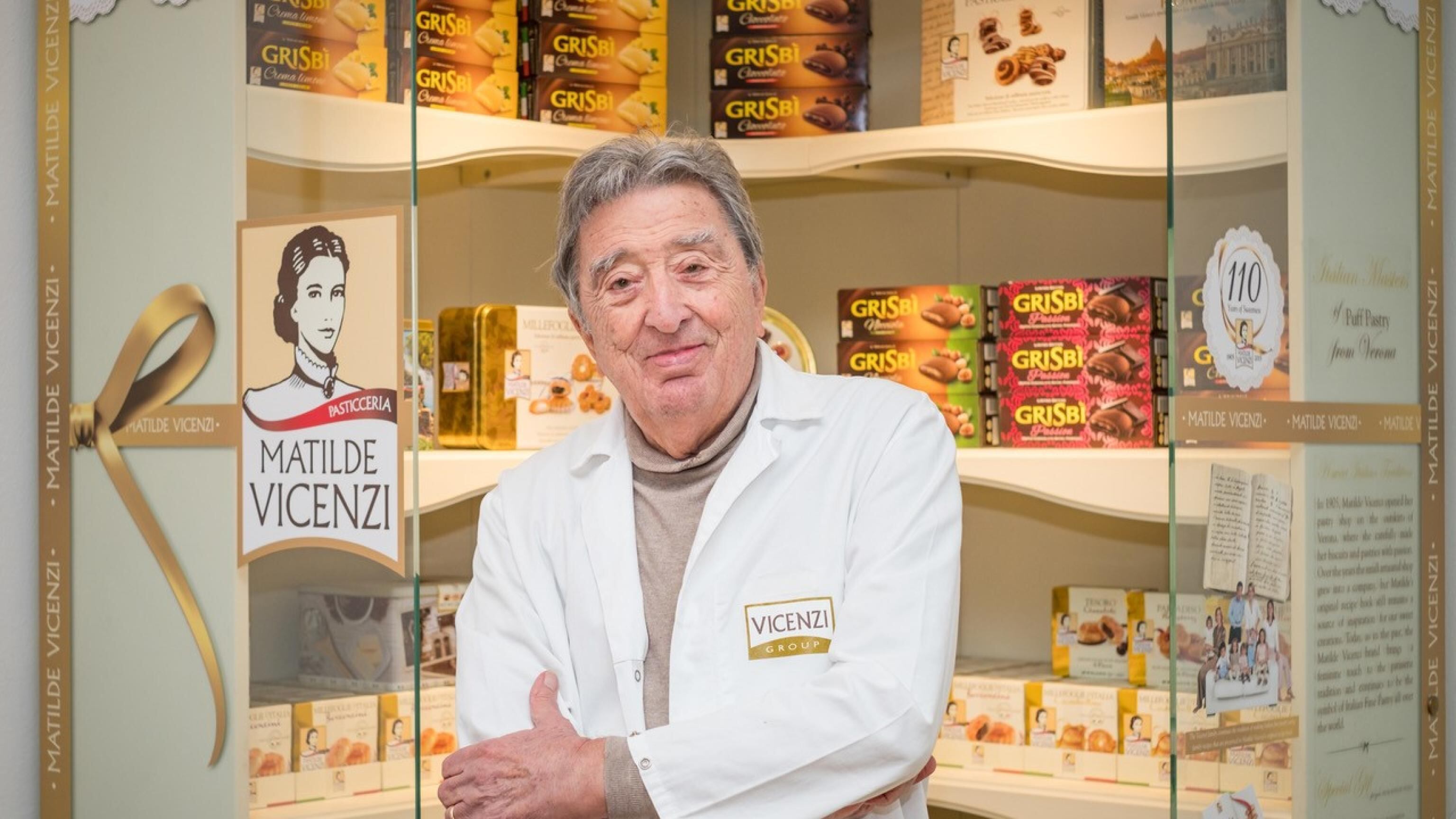 Addio a Giuseppe Vicenzi, patron dello storico gruppo dolciario