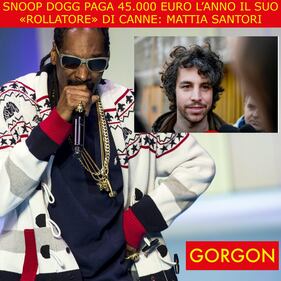Ecco la satira del giorno. Il "rollatore" di Snoop Dogg 1