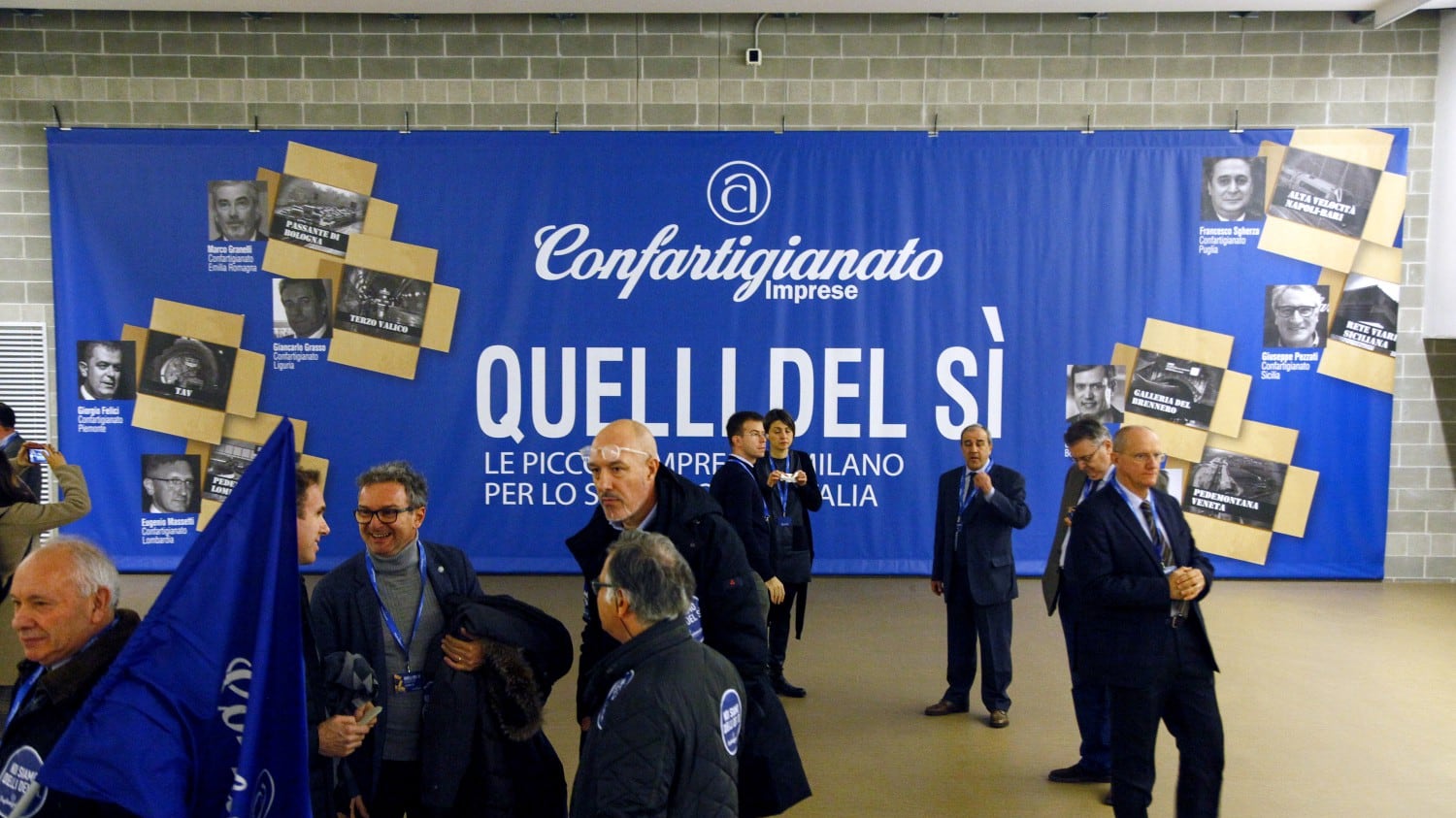 In Lombardia 27 opere ferme «Ecco chi soffoca le imprese»