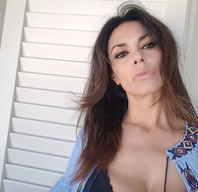 Maria Grazia Cucinotta hot in bikini 9