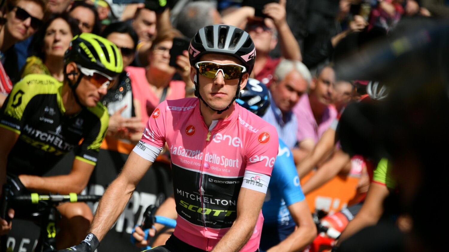 Yates, un gigante in rosa Spiana anche le Dolomiti