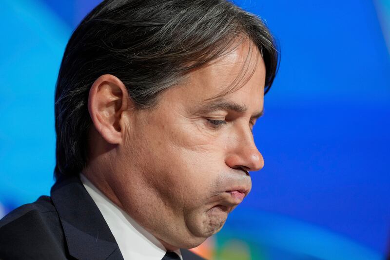 Bayern Inter Inzaghi presser