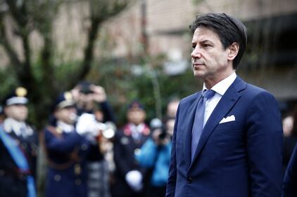 Il Presidente Giuseppe Conte alla commemorazione della strage di via Fano  6