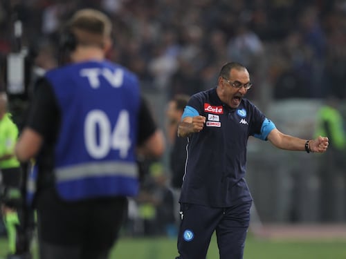 Sarri: "Insigne? Non resta in panchina"