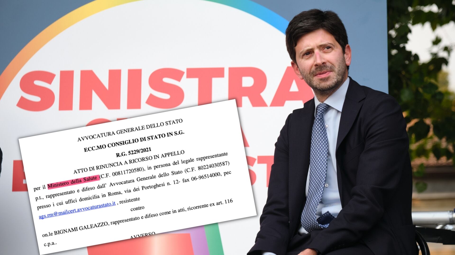 Covid, Speranza batte in ritirata: rinuncia al ricorso
