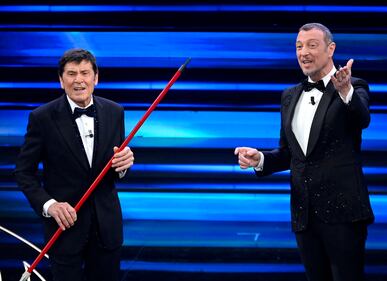 Sanremo, le immagini della seconda serata del Festival 1