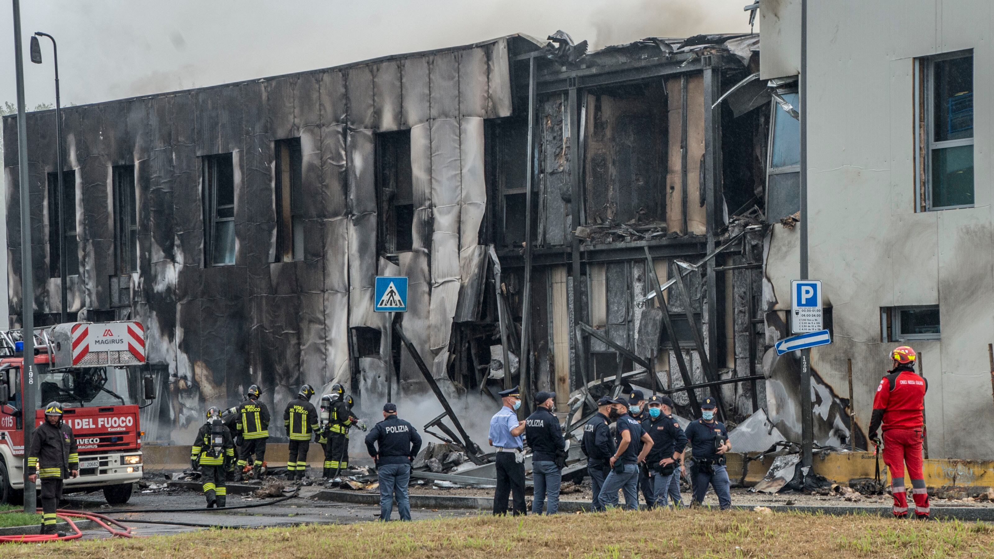 L'aereo sulla palazzina: l'inferno a Milano