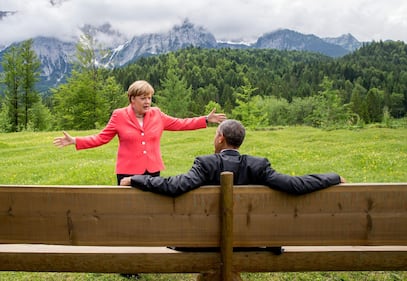 I leader del G7 immersi nella natura della Baviera 1
